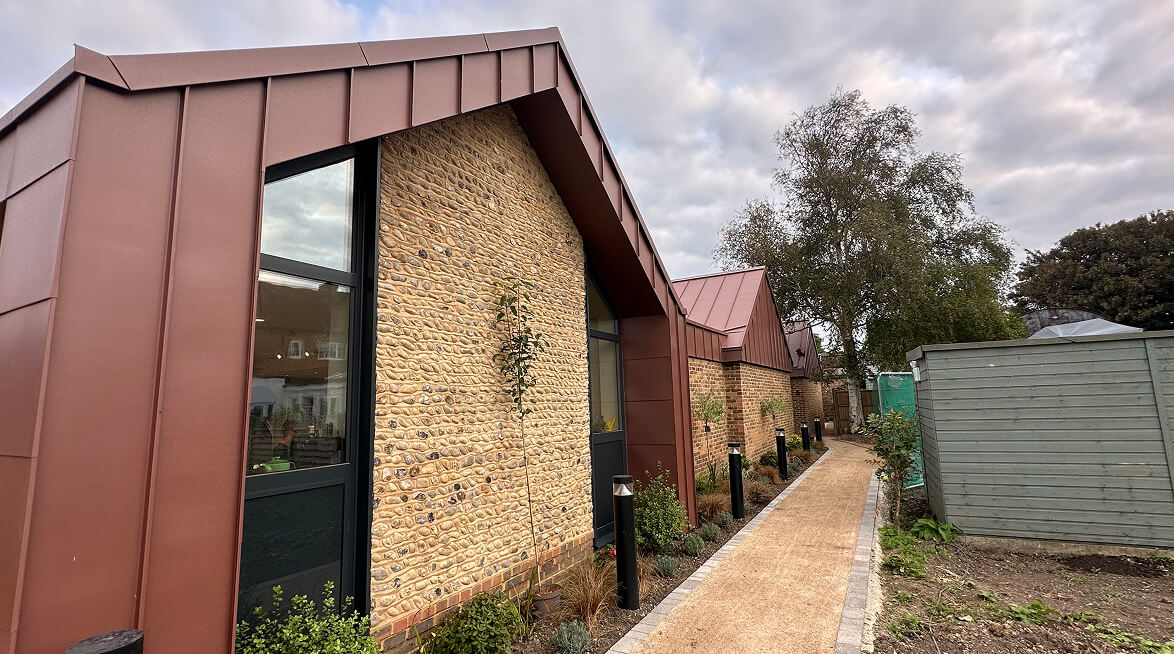 Modern building exterior